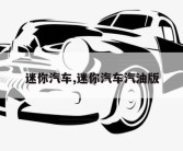 迷你汽车,迷你汽车汽油版