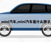 mini汽车,mini汽车是什么牌子