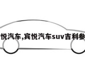 宾悦汽车,宾悦汽车suv吉利参数