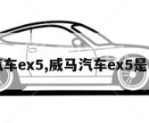 威马汽车ex5,威马汽车ex5是什么车