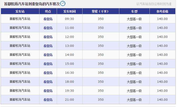 资料！汽车时刻查询“参考资料”