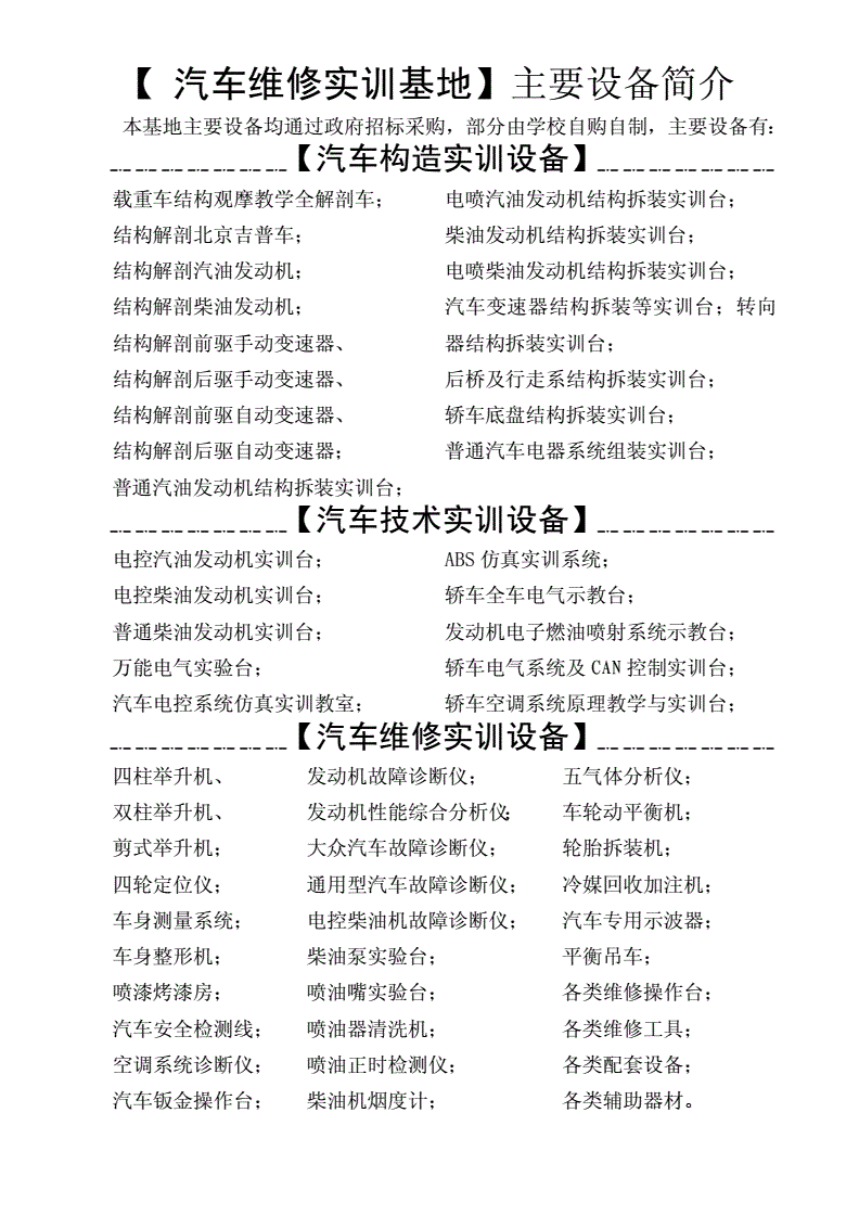 资料！安徽汽车工业学校“报价图片参数”