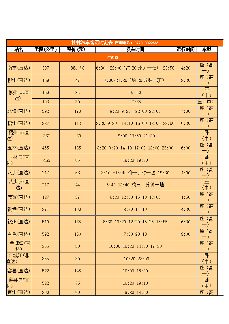 资料！诸城汽车时刻表“报价图片参数”