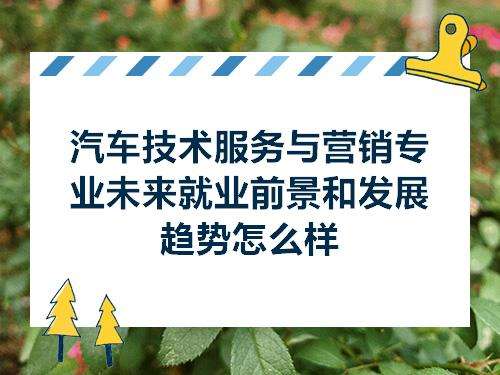 达人分享！汽车技术服务与营销“报价图片参数”